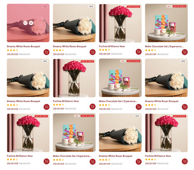 Rose App — Flower E‑commerce